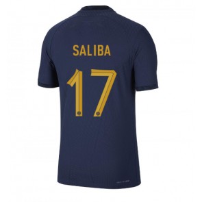 Lacne Muži Futbalové dres Francúzsko William Saliba #17 MS 2022 Krátky Rukáv - Domáci